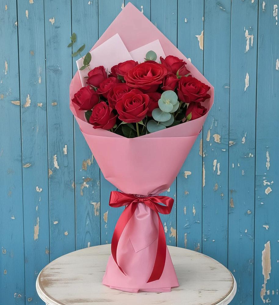 Букет цветов из: Розы в Старое Шайгово