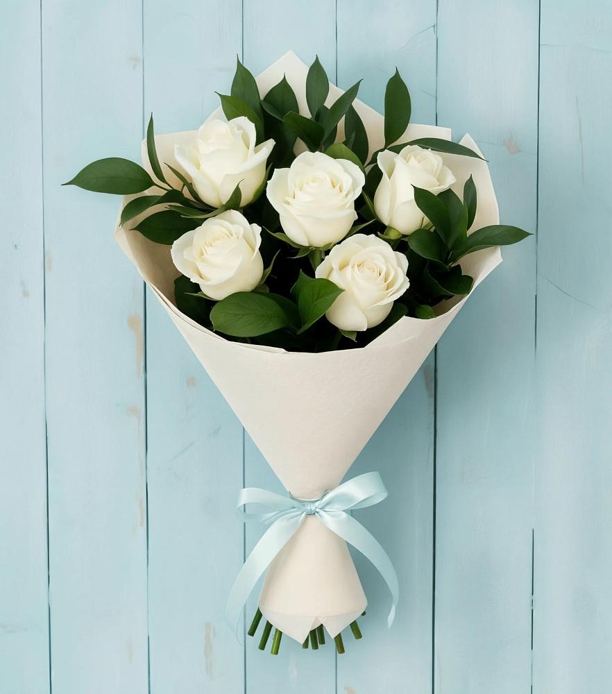 Букет цветов из: Розы в Старое Шайгово