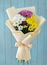 Букет цветов из:  Хризантемы в Старое Шайгово