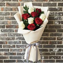Букет цветов из:  Розы в Старое Шайгово