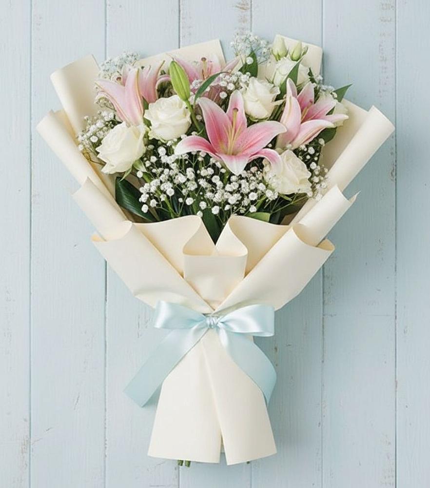 Букет цветов из: Лилии в Старое Шайгово