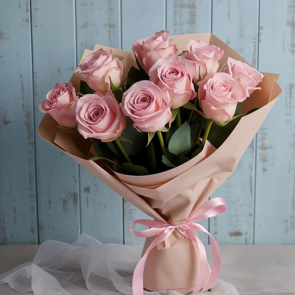 Букет цветов из: Розы в Старое Шайгово