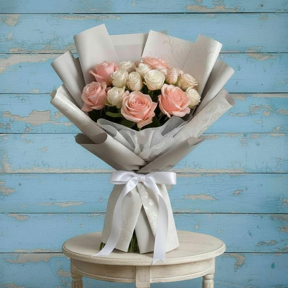 Букет цветов из: Розы в Старое Шайгово