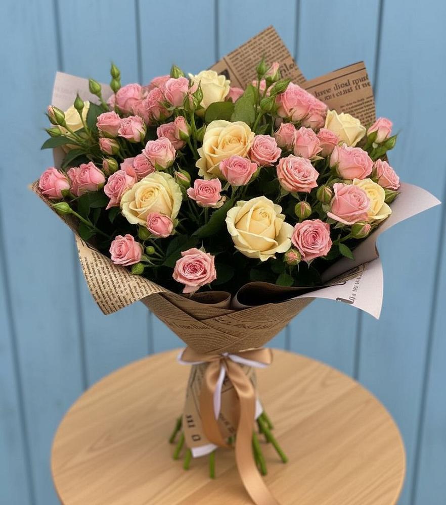 Букет цветов из: Розы в Старое Шайгово