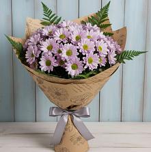 Букет цветов из:  Хризантемы в Старое Шайгово