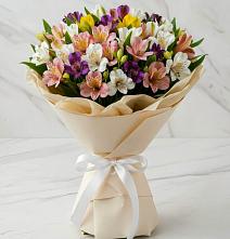 Букет цветов из:  Альстромерии #REPLACE_PRED# Старое Шайгово
