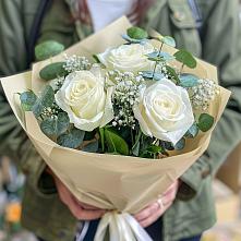 Букет цветов из:  Розы в Старое Шайгово