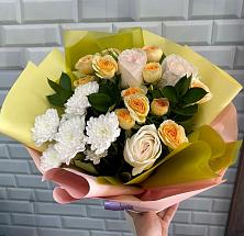 Букет цветов из:  Розы и Хризантемы #REPLACE_PRED# Старое Шайгово