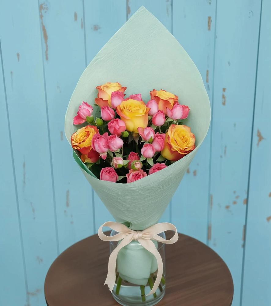 Букет цветов из: Розы в Старое Шайгово