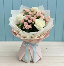 Букет цветов из:  Розы в Старое Шайгово