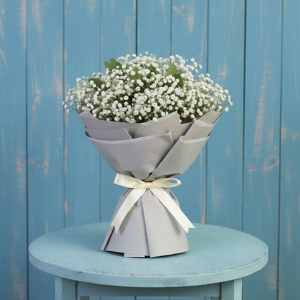 Букет цветов из: Гипсофила в Старое Шайгово