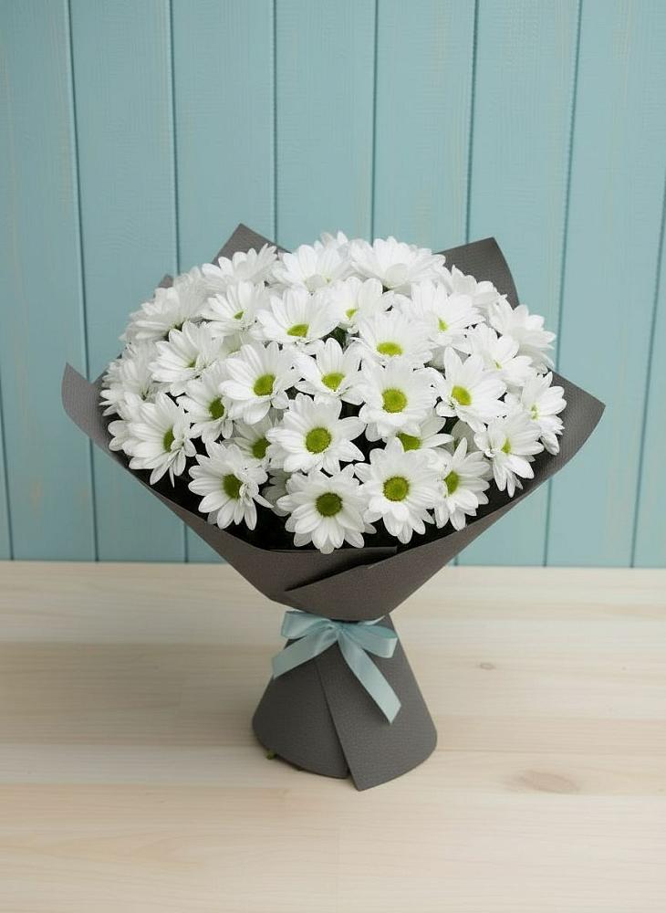 Букет цветов из: Хризантемы в Старое Шайгово