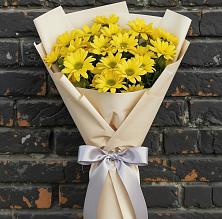 Букет цветов из:  Хризантемы в Старое Шайгово