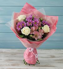Букет цветов из:  Герберы в Старое Шайгово