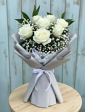 Букет цветов из:  Розы в Старое Шайгово