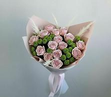 Букет цветов из:  Розы и Хризантемы в Старое Шайгово
