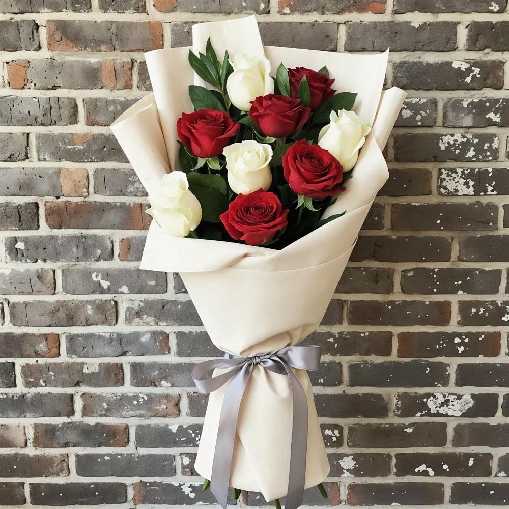 Букет цветов из: Розы в Старое Шайгово