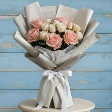 Букет цветов из:  Розы в Старое Шайгово