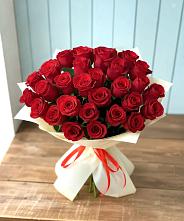 Букет 29 Красных роз в Старое Шайгово