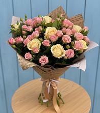 Букет цветов из:  Розы в Старое Шайгово