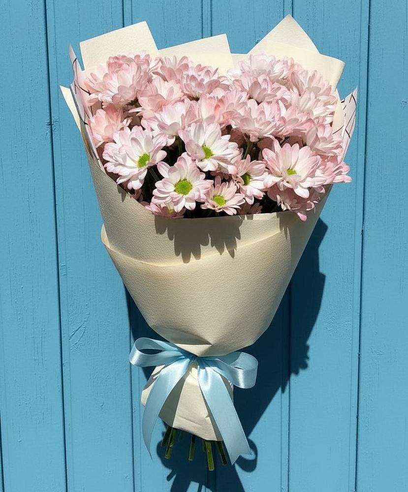 Букет цветов из: Хризантемы в Старое Шайгово