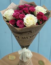 Букет цветов из:  Розы в Старое Шайгово