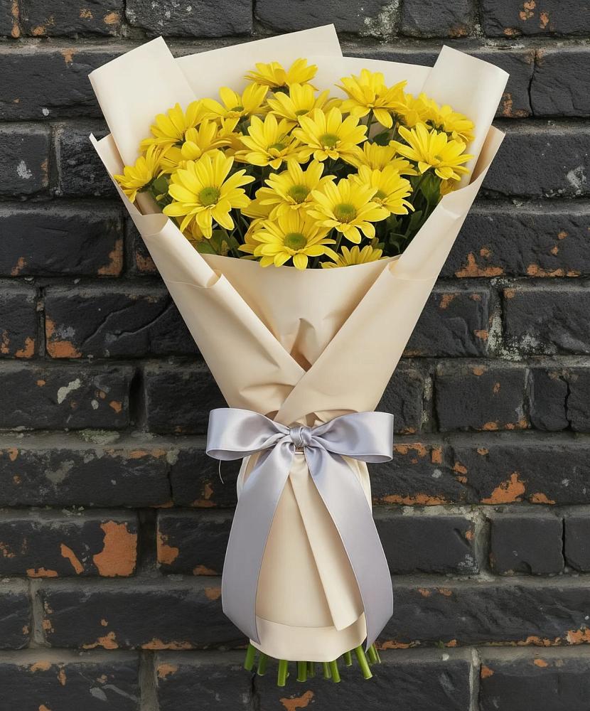 Букет цветов из: Хризантемы в Старое Шайгово