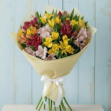 Букет цветов из:  Альстромерии в Старое Шайгово