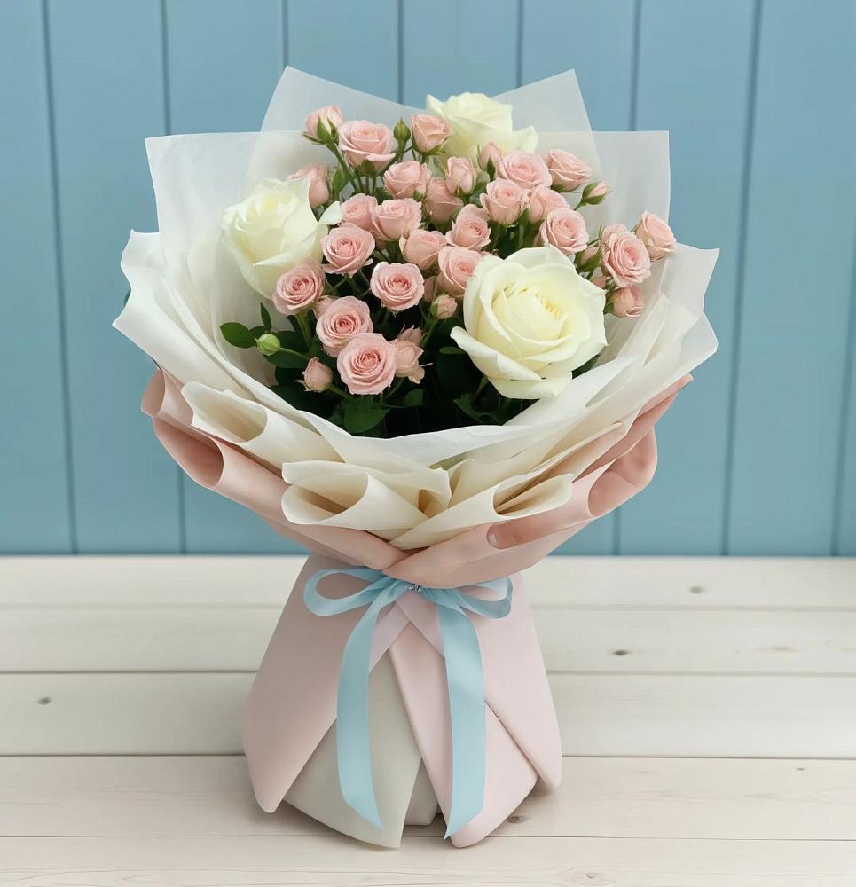 Букет цветов из: Розы в Старое Шайгово