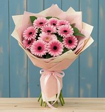Букет цветов из:  Герберы в Старое Шайгово