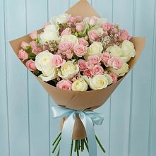 Букет цветов из:  Розы в Старое Шайгово